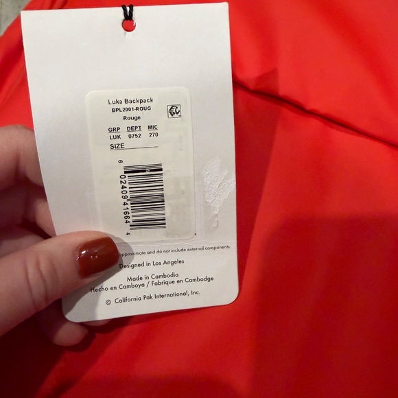 Calpak Luka Backpack in Roug - Picture 3 of 7